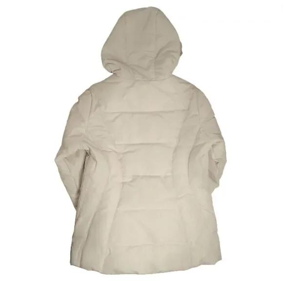 1 Madison Puffer Jacket with Genuine Raccoon Fur Trim – Size Small - Picture 4 of 6